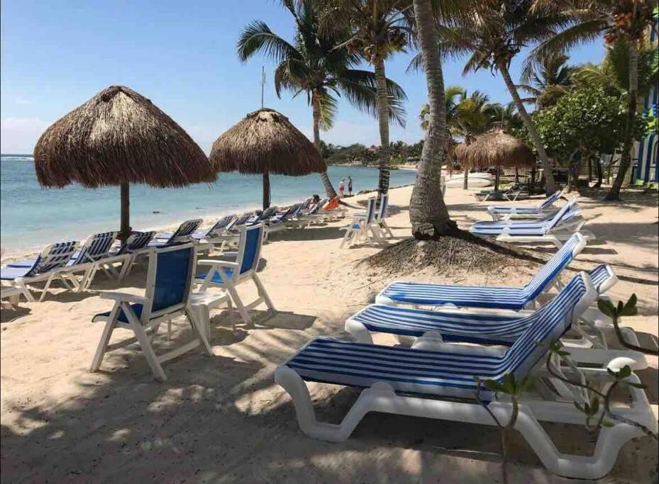 Beachfront Akumal Half Moon Bay Ngoại thất bức ảnh