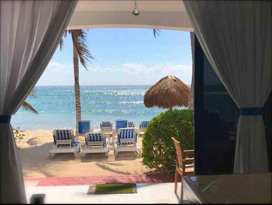 Beachfront Akumal Half Moon Bay Ngoại thất bức ảnh