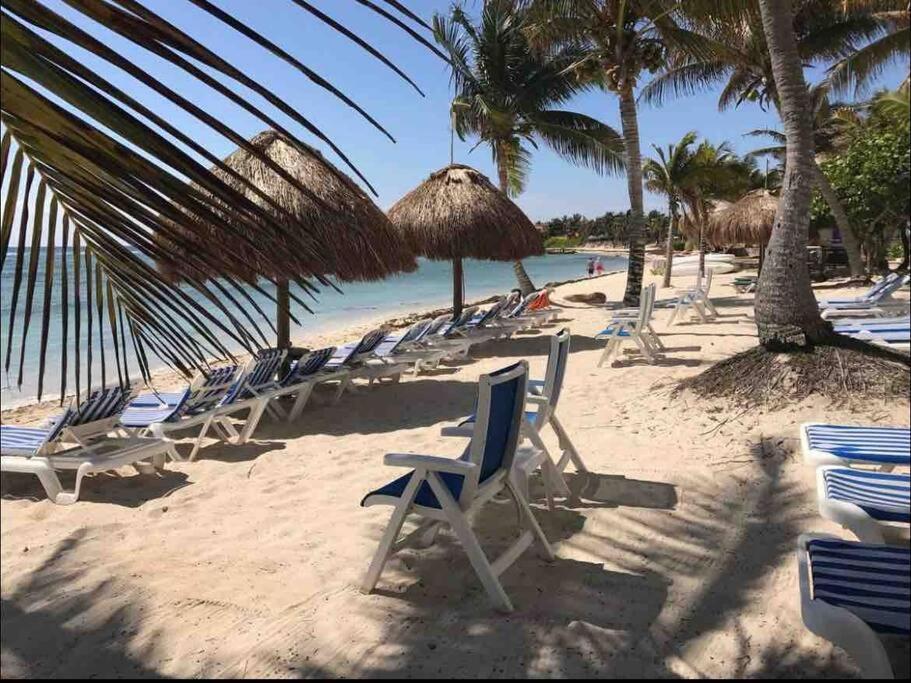 Beachfront Akumal Half Moon Bay Ngoại thất bức ảnh