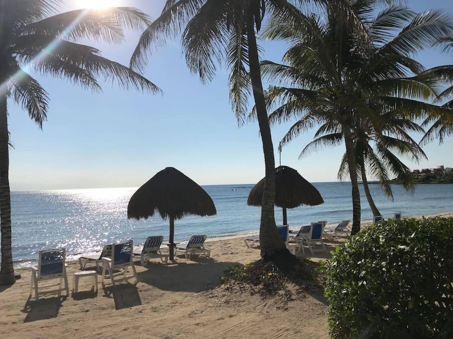 Beachfront Akumal Half Moon Bay Ngoại thất bức ảnh
