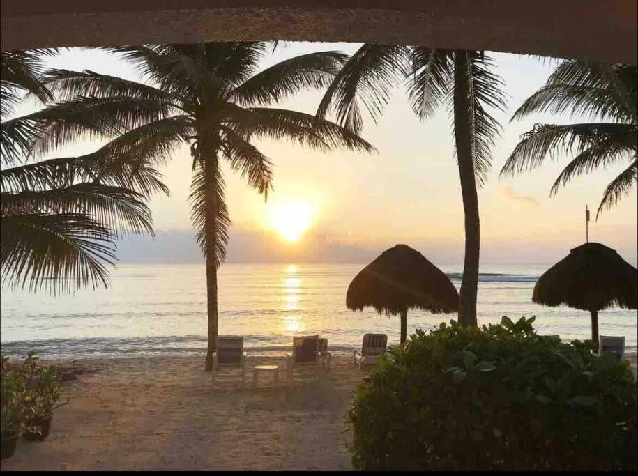 Beachfront Akumal Half Moon Bay Ngoại thất bức ảnh
